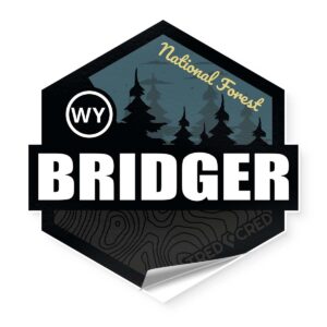 Sticker: Bridger National Forest