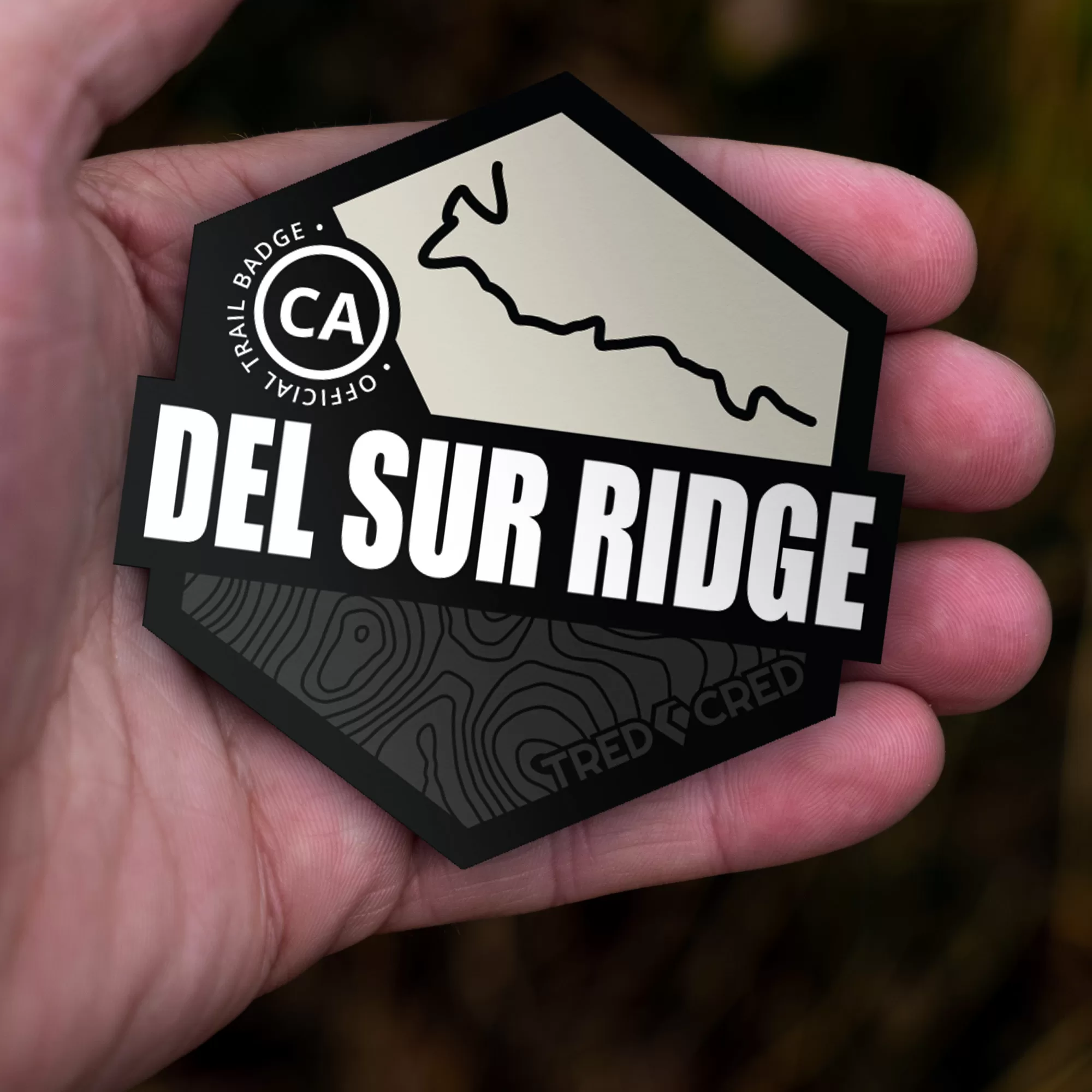 Sticker: Del Sur Ridge Trail - Image 5