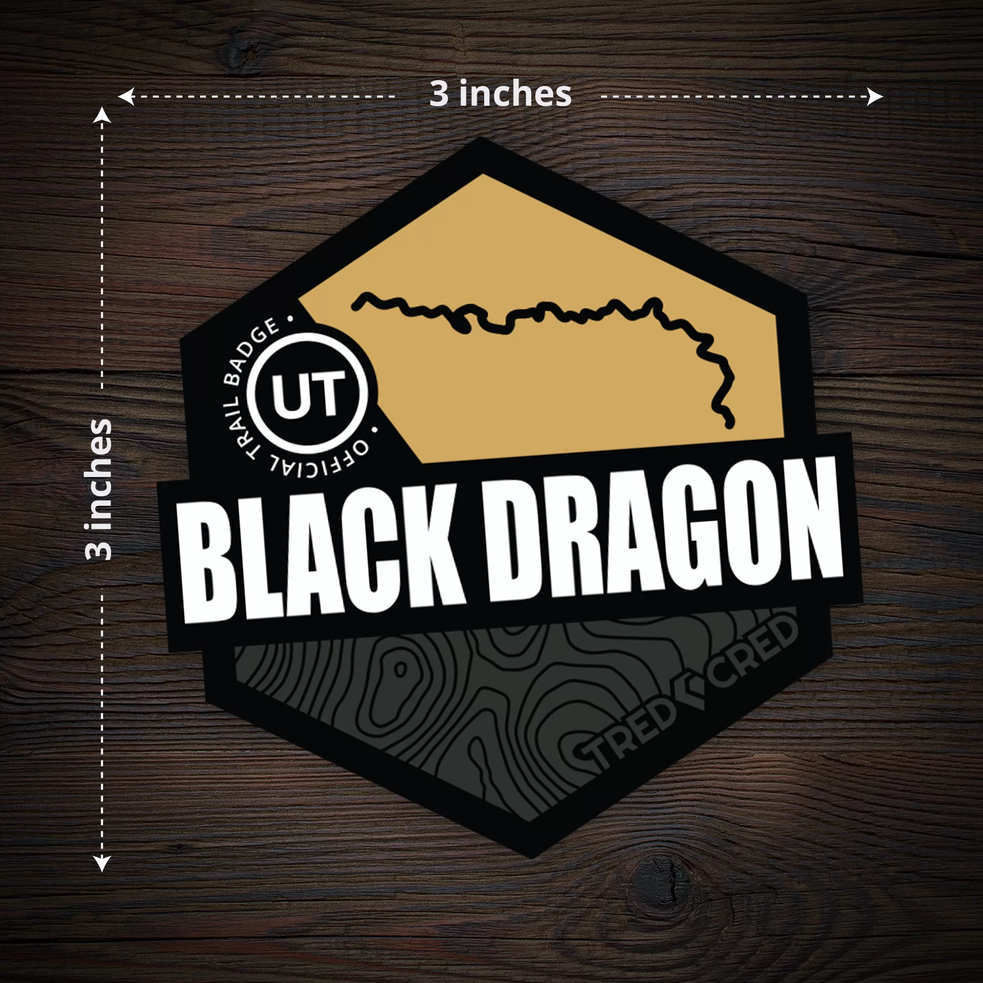 Sticker: Black Dragon Wash Trail - Image 4