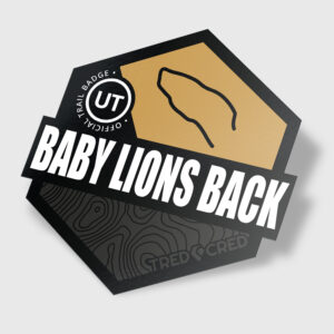 Sticker: Baby Lions Back