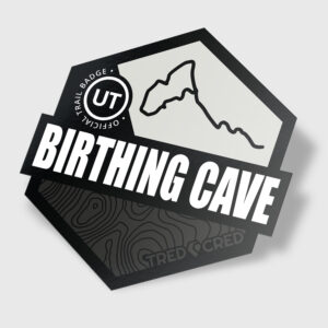 Sticker: Birthing Cave Behind the Reservoir