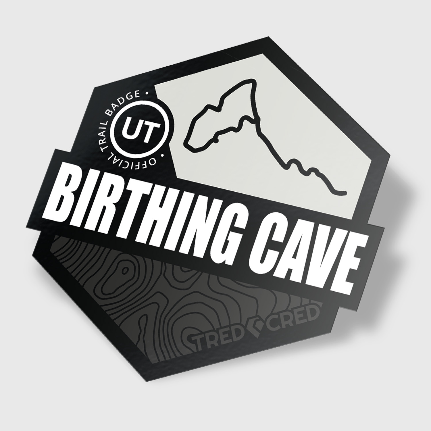 Sticker: Birthing Cave Behind the Reservoir