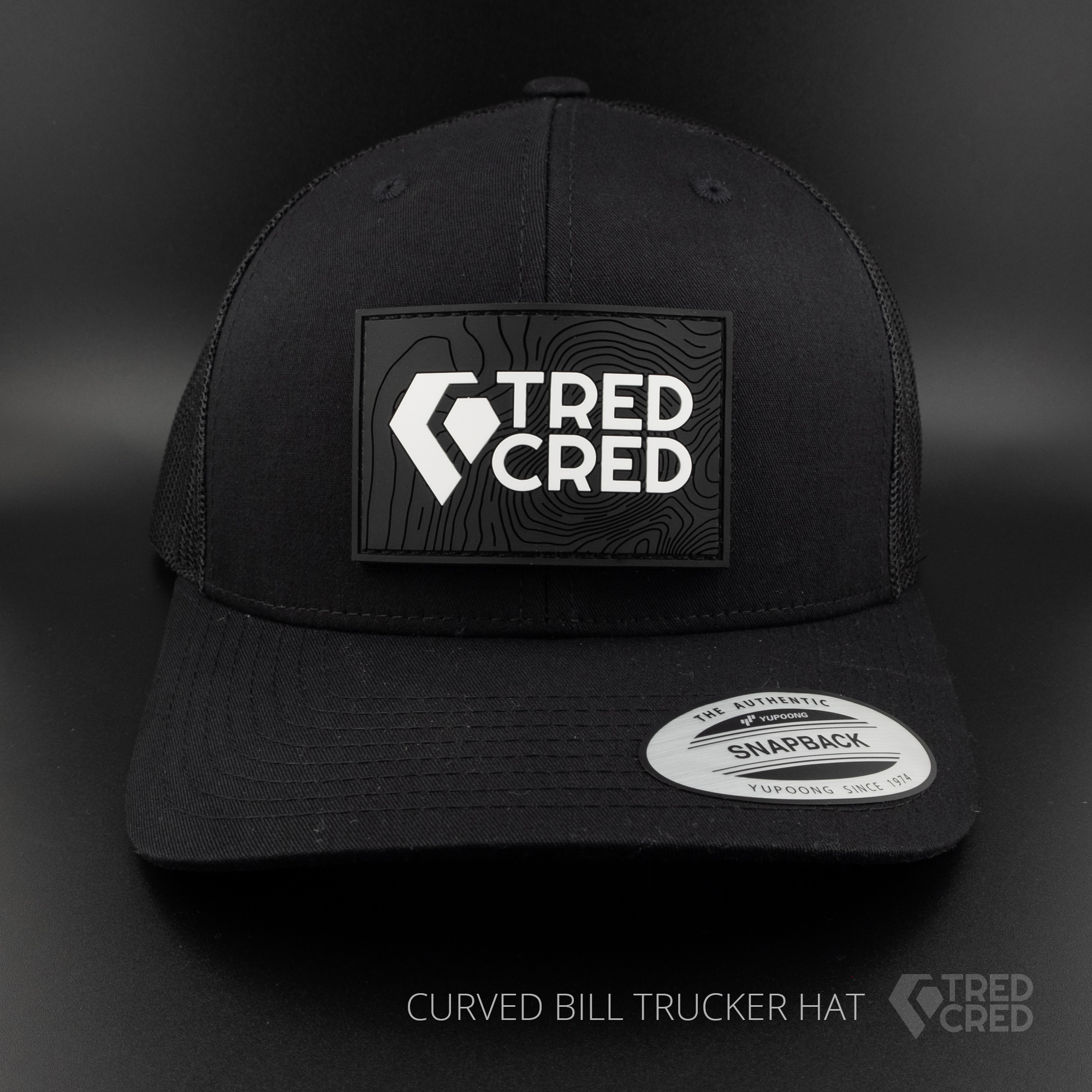 Interchangeable Patch Hat - Curved Bill Trucker