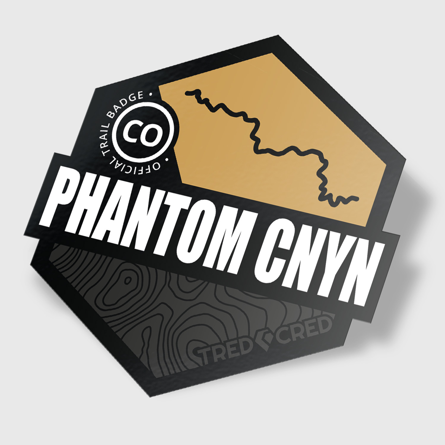 Sticker: Phantom Canyon Trail