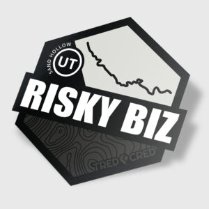 Sticker: Risky Biz
