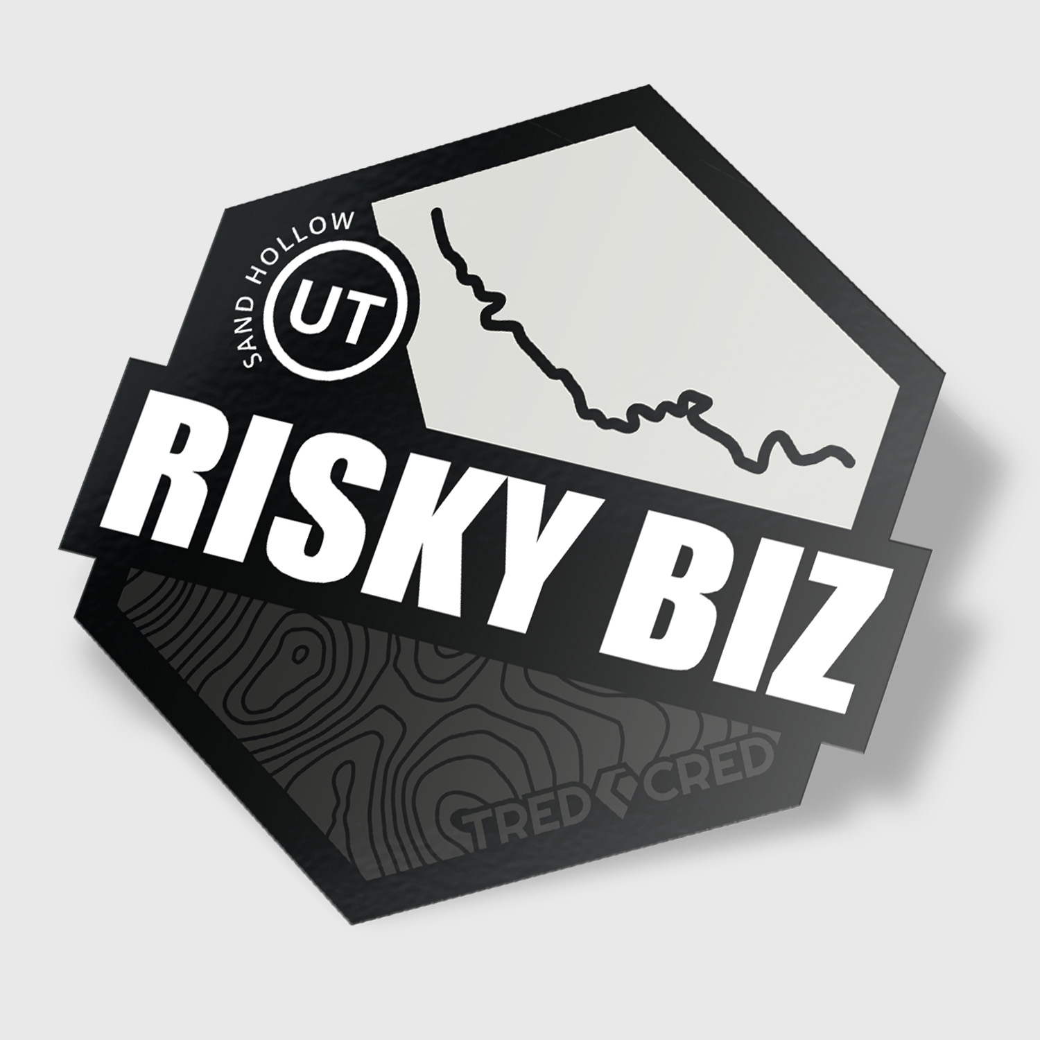 Sticker: Risky Biz