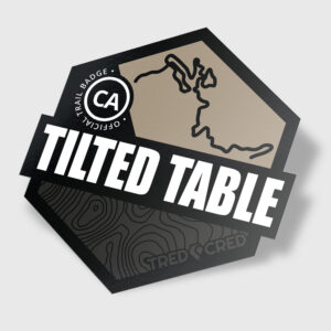 Sticker: Tilted Table Trail