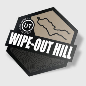 Sticker: Wipe-Out Hill Trail