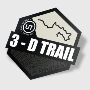 Sticker: 3-D Trail