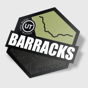 Sticker: Barracks Trail