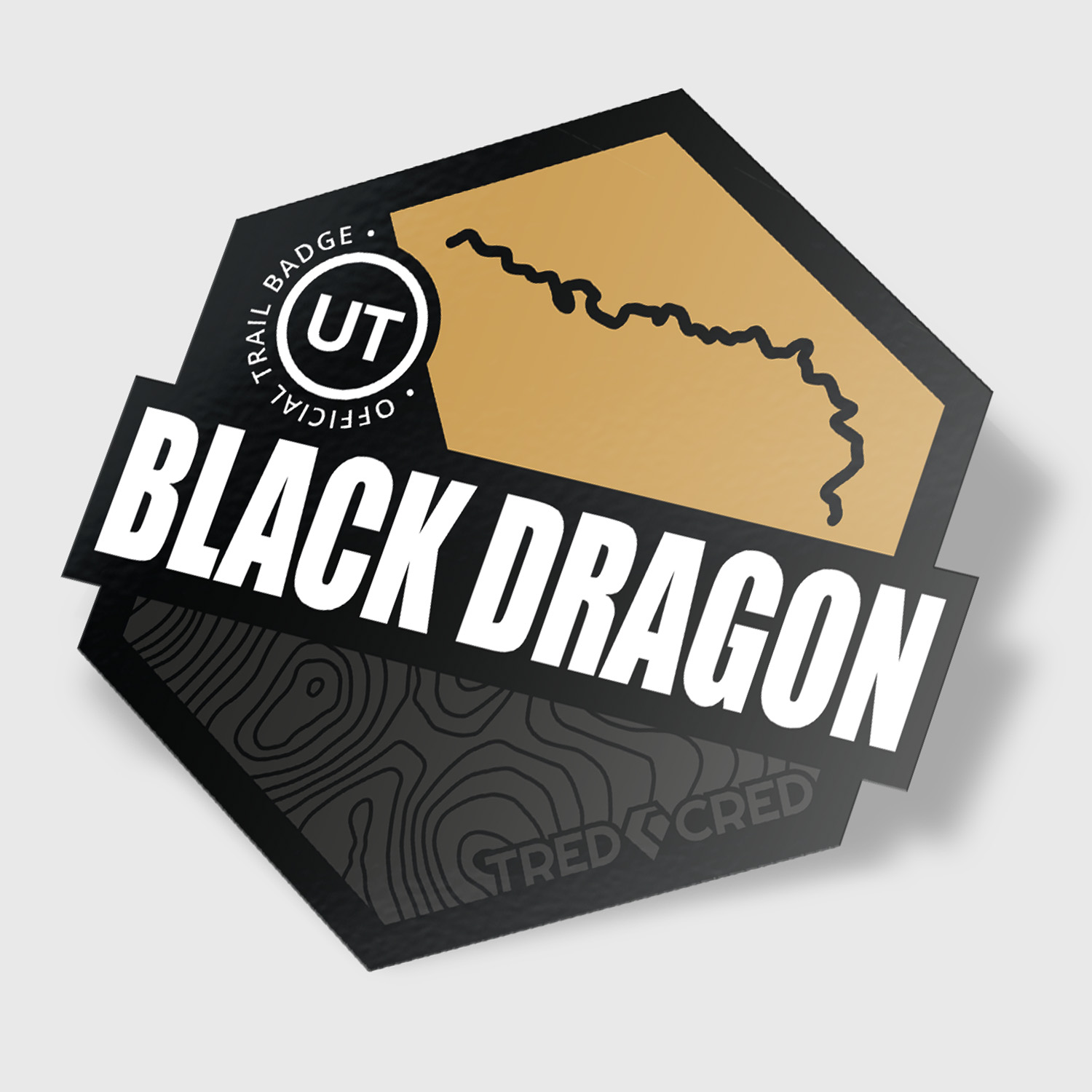 Sticker: Black Dragon Wash Trail