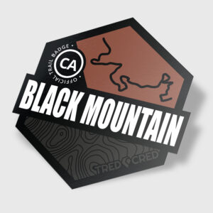 Sticker: Black Mountain Trail
