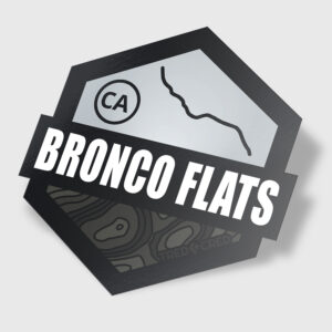 Sticker: Bronco Flats Trail