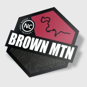 Sticker: Brown Mountain Trail