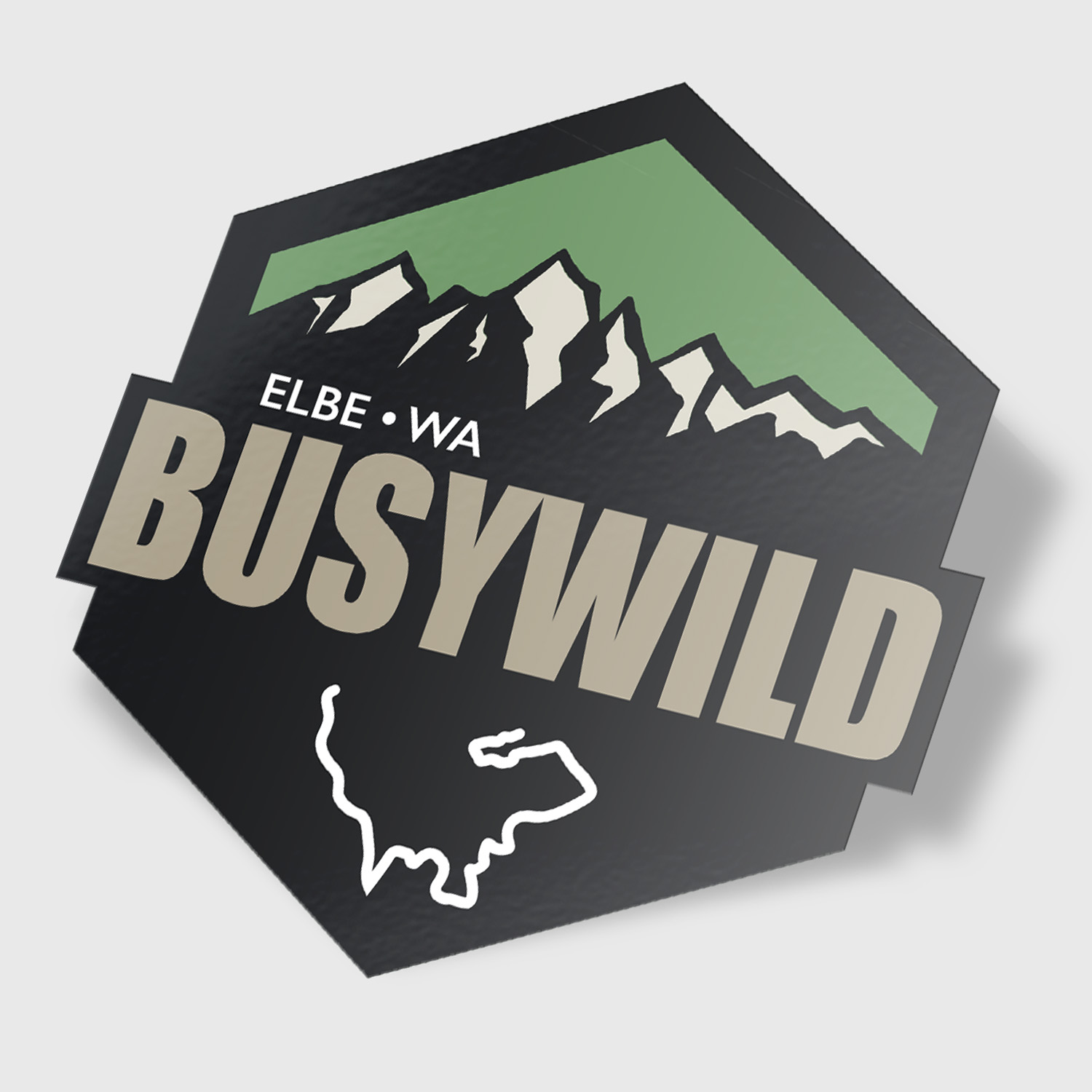 Sticker: Busy Wild Trail