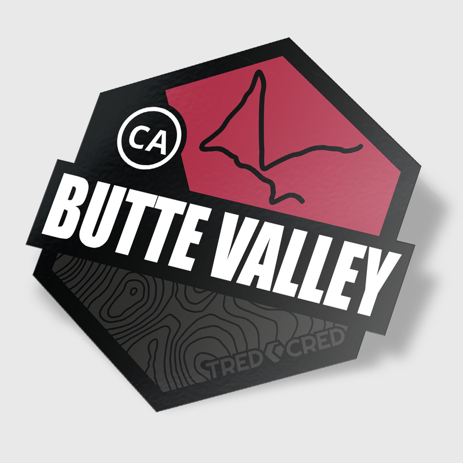 Sticker: Butte Valley Trail
