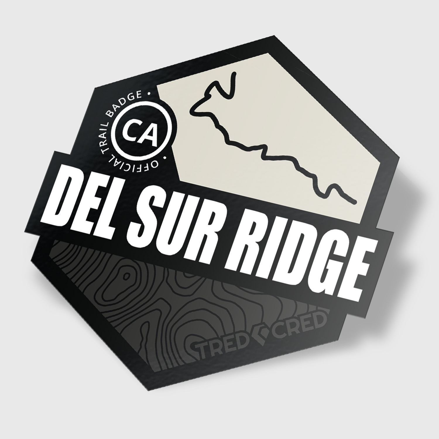 Sticker: Del Sur Ridge Trail