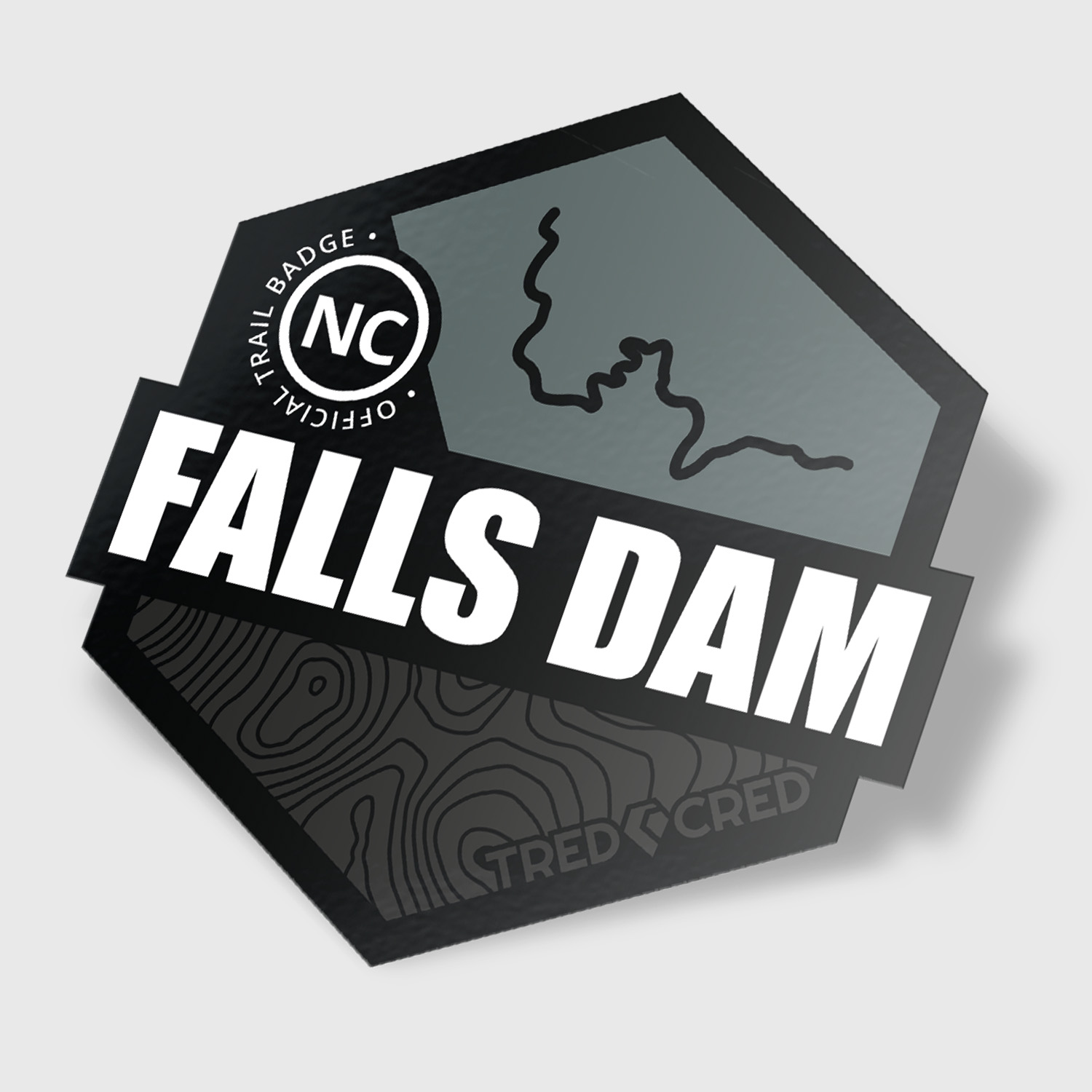 Sticker: Falls Dam Trail