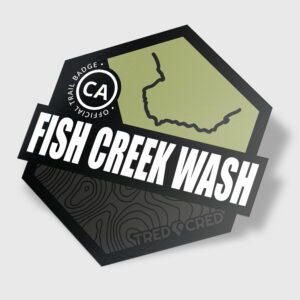Sticker: Fish Creek Wash Trail