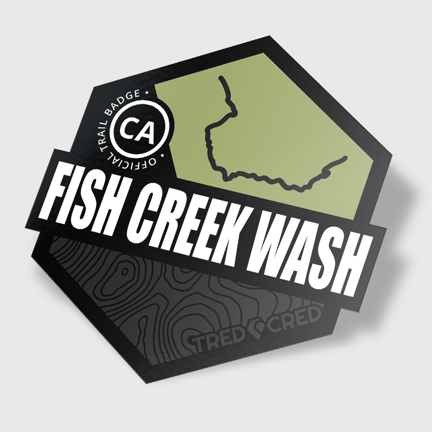 Sticker: Fish Creek Wash Trail