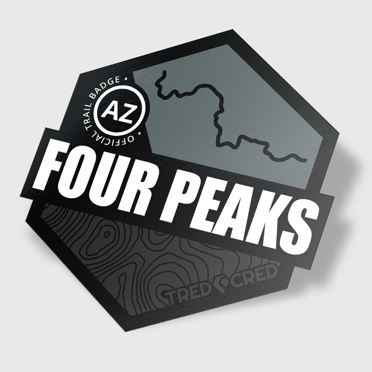 Sticker: Four Peaks Trail
