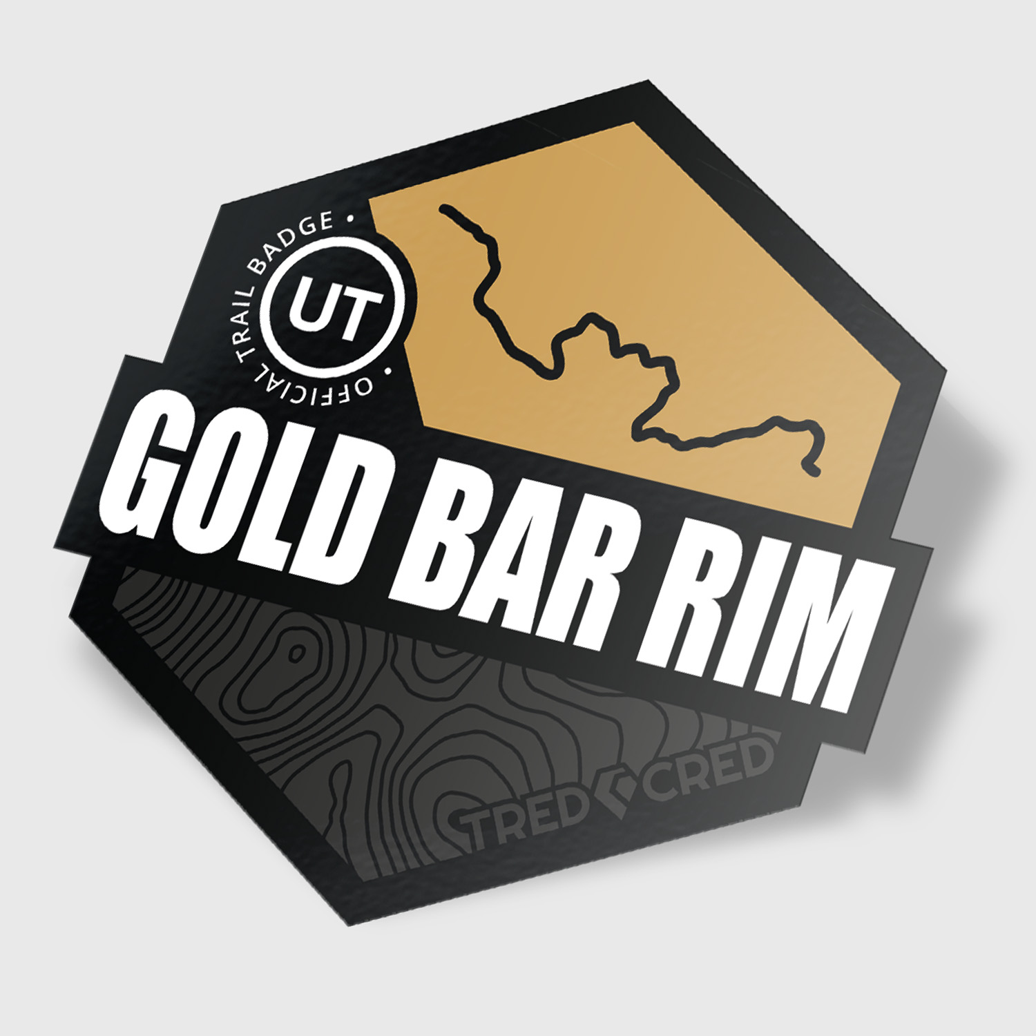Sticker: Gold Bar Rim Trail