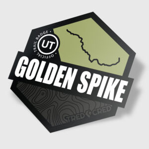 Sticker: Golden Spike Trail