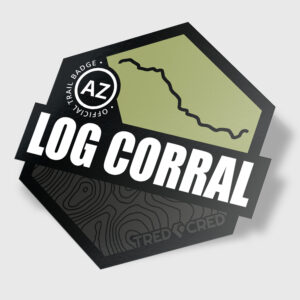 Sticker: Log Corral Trail
