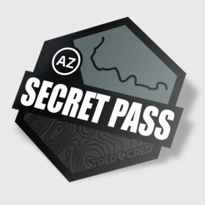 Sticker: Secret Pass Trail