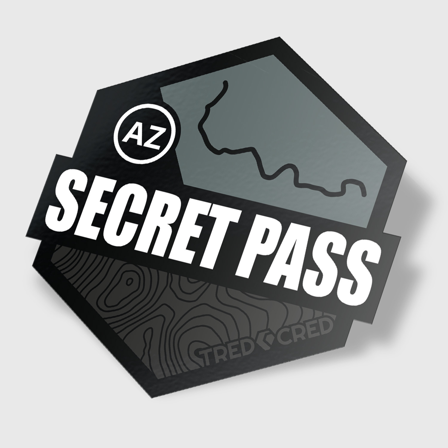 Sticker: Secret Pass Trail
