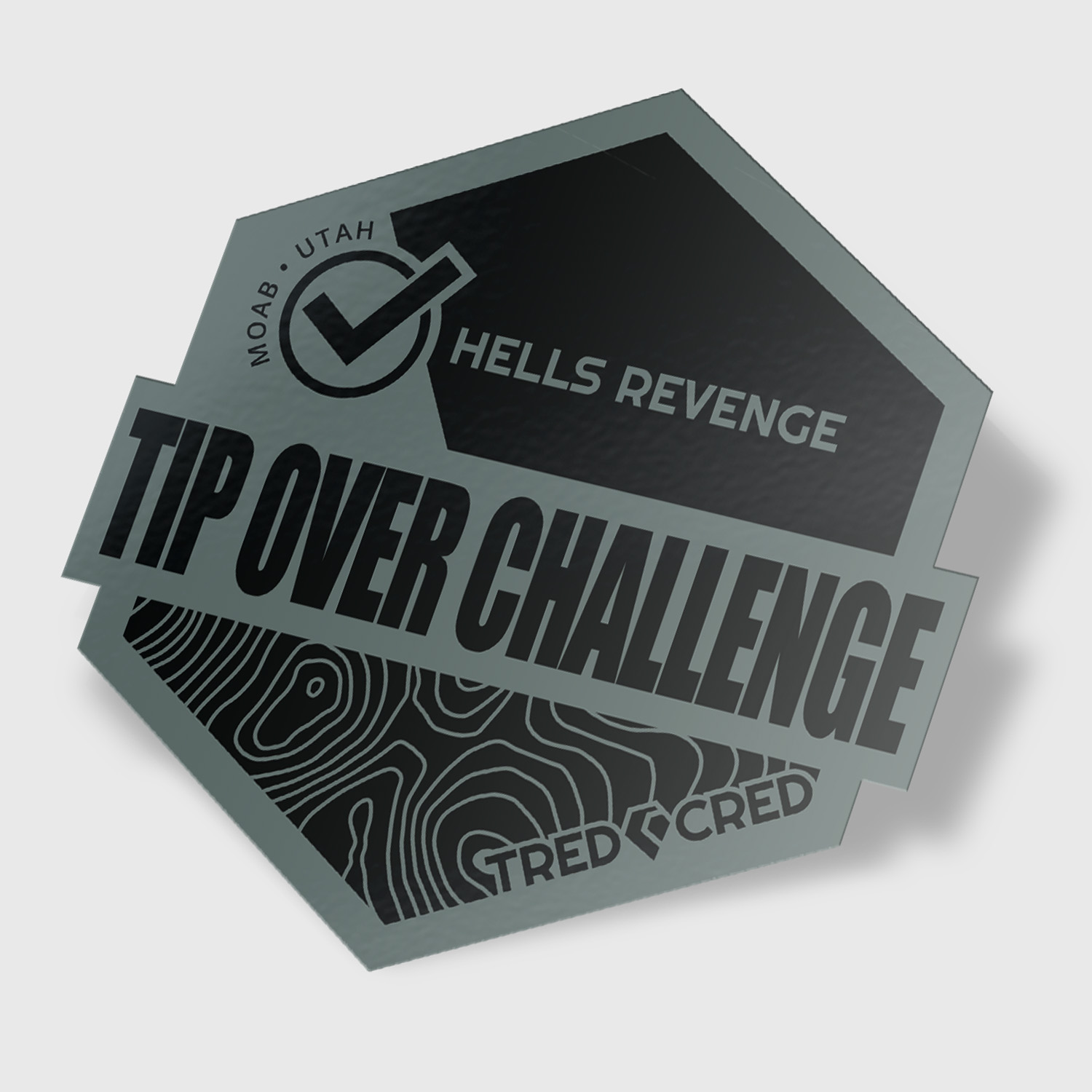Sticker: Tip Over Challenge Obstacle