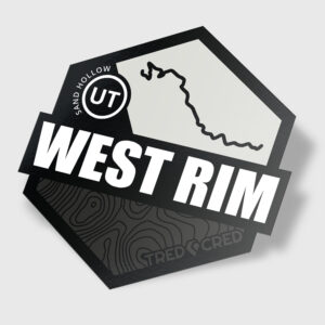 Sticker: West Rim Trail