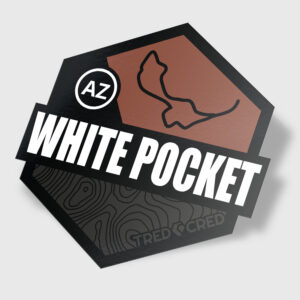 Sticker: White Pocket Trail
