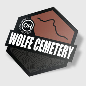 Sticker: Wolfe Cemetary Trail