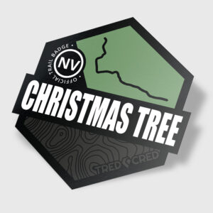 Sticker: Christmas Tree Pass Trail