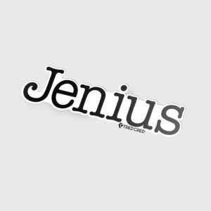 Sticker: Jenius 4x1