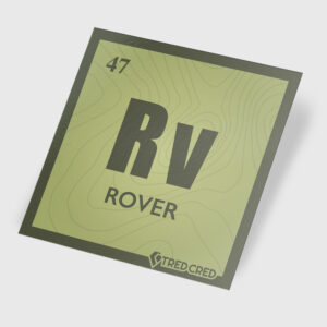 Sticker: Rover Periodic Table