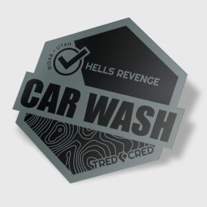 Sticker: Car Wash