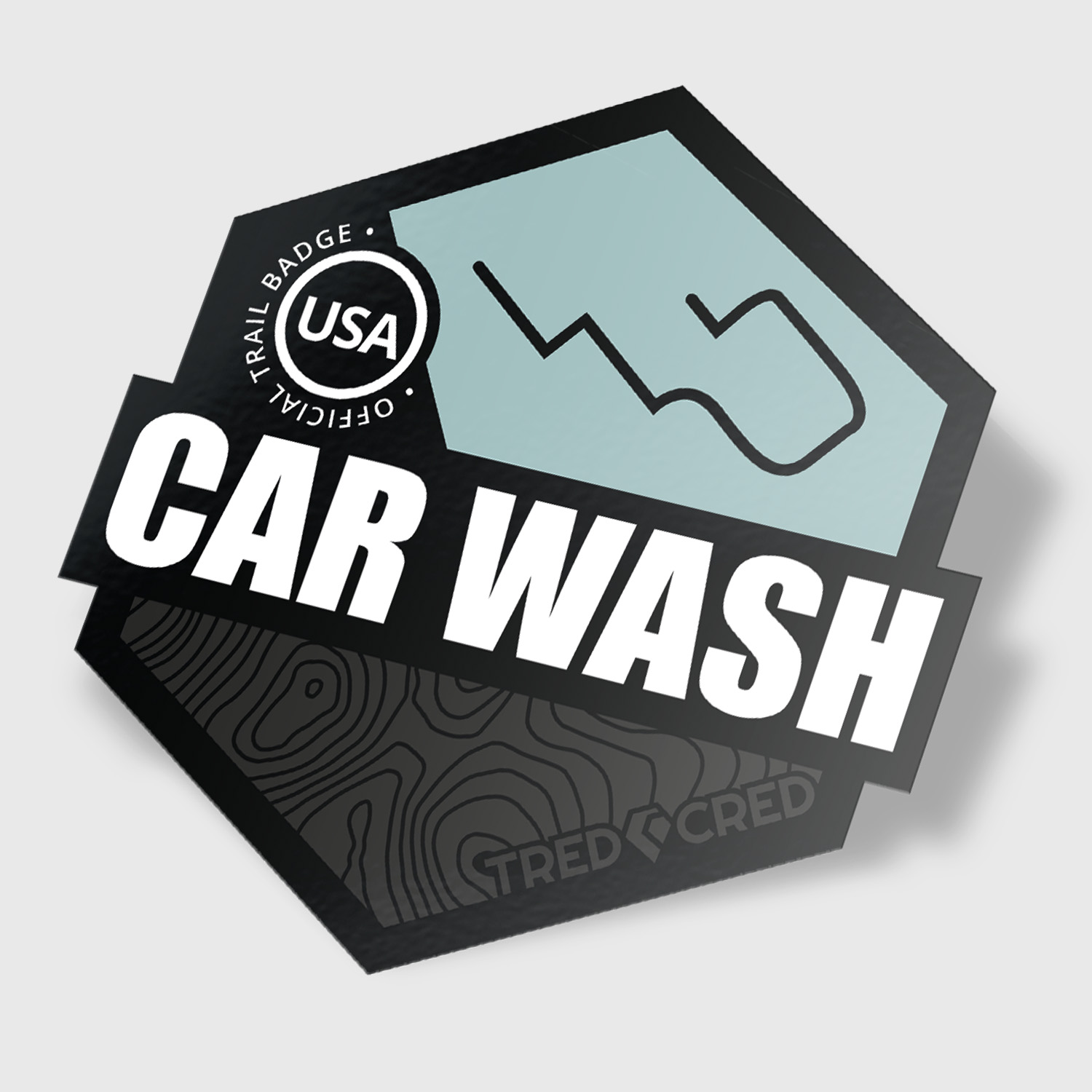 Sticker: The Car Wash