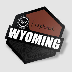 Sticker: Wyoming State