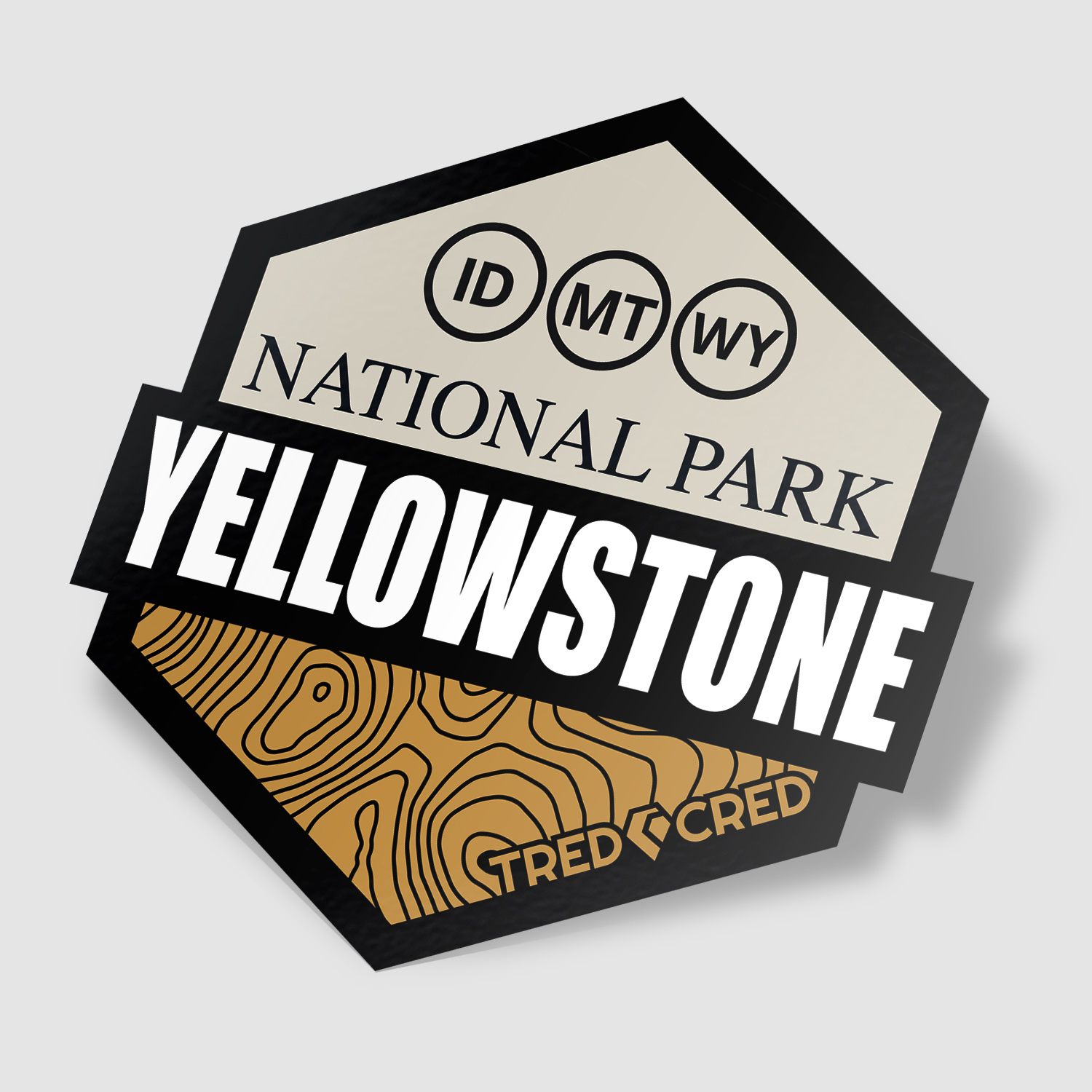 Sticker: Yellowstone National Park