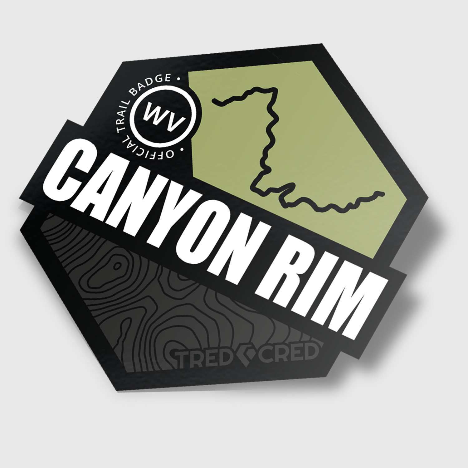 Sticker: Canyon Rim Trail