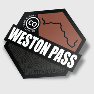 Sticker: Weston Pass Trail