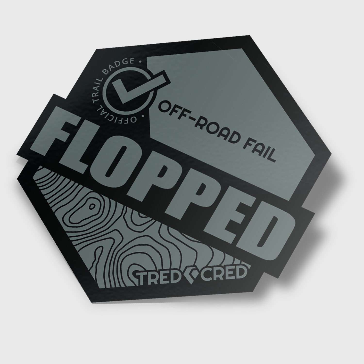 Sticker: Flopped Fail