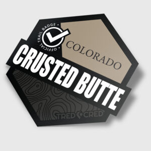 Sticker: Crusted Butte