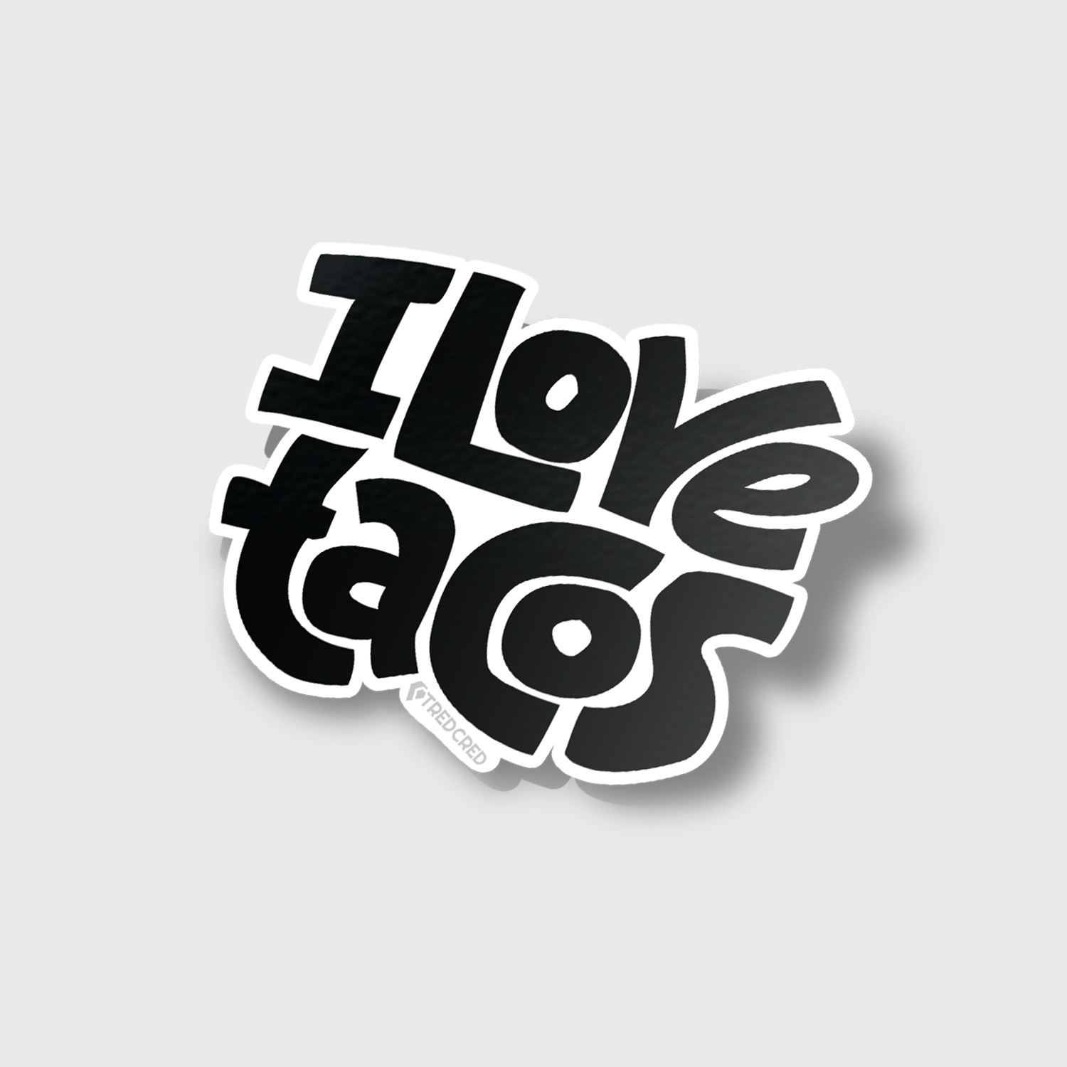 Sticker: I Love Tacos
