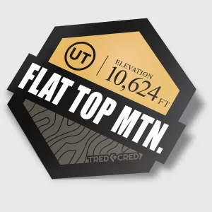 Sticker: Flat Top Mtn