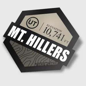 Sticker: Mount Hillers