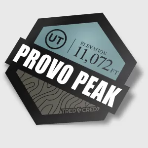 Sticker: Provo Peak
