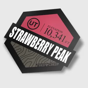 Sticker: Strawberry Peak